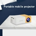 Mini Projector For Business Presentations Compact HD Mini Office Projector - Portable YG300 LED Projector for