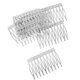 thumbnail image 5 of 10 peinetas vintage de metal en blanco para novia, accesorios para el cabello, 5 dientes, 27 mm. 56 cm, 5 of 9