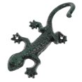 thumbnail image 3 of Gancho de pared Gecko para colgar abrigos de hierro, colgador de pared, colgador de pared antiguo, 3 of 7