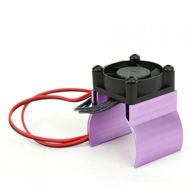 Hilitand RC Cooling Fan, RC Car Motor Heatsink Motor Cooling Fin For 1/10 RC Car -4