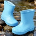 thumbnail image 7 of Edvintorg Toddler Rain Boots Boys Girls Easy-On Lightweight Rainboots Children Waterproof Shoes 18M-8Y, 7 of 7