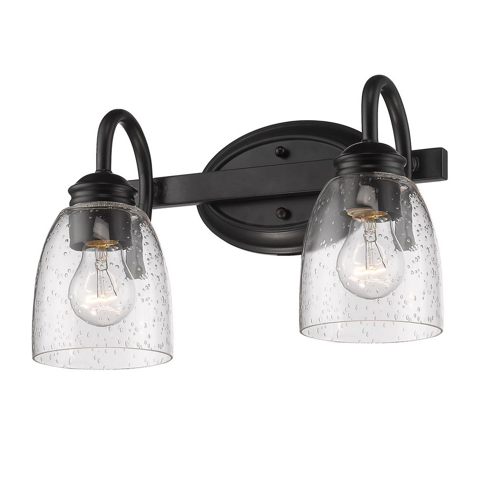 2 Light Bathroom Light Fixture in Sturdy Style 8.5 inches High By 13.88 inches Wide Bailey Street Home 170-Bel-2320066