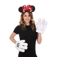 thumbnail image 1 of Minnie Glitter Headband & Gloves Set, 1 of 6