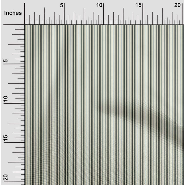 oneOone Tissu en Jersey de Viscose à Rayures Verticales Imprimé au Mètre 60 Pouces de Large