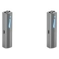 thumbnail image 1 of Matsuzay Ambientador Personal para hombres y mujeres, Mini generador electrónico de bolsillo con ionizador ABS para colgar en el cuello con USB Gris 2piezas, 1 of 6