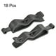 thumbnail image 3 of Clip de basura Uxcell, clips para bolsas de basura de cocina, abrazadera de bote de basura negra, paquete de 18, 3 of 5