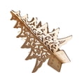 thumbnail image 3 of Gymnture christmas Unfinished Wood Xmas Tree Figurine - DIY Centerpiece, 3 of 10