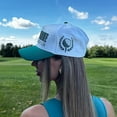 thumbnail image 2 of Early Birdie Caddie Club Hat, embroidered golf cap with classic sporty design, stylish adjustable dad hat for men and women, perfect for golfers, outdoor activities and casual fashion, 2 of 4
