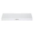 thumbnail image 2 of Ancona 36” Ducted Under Cabinet Range Hood in White, 2 of 6