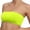 Yellow, variant on Wdgfv Womens Padded Bandeau Sports Tube Top Bra Strapless Wireless Solid Seamless Yoga Workout Bralette Yellow S