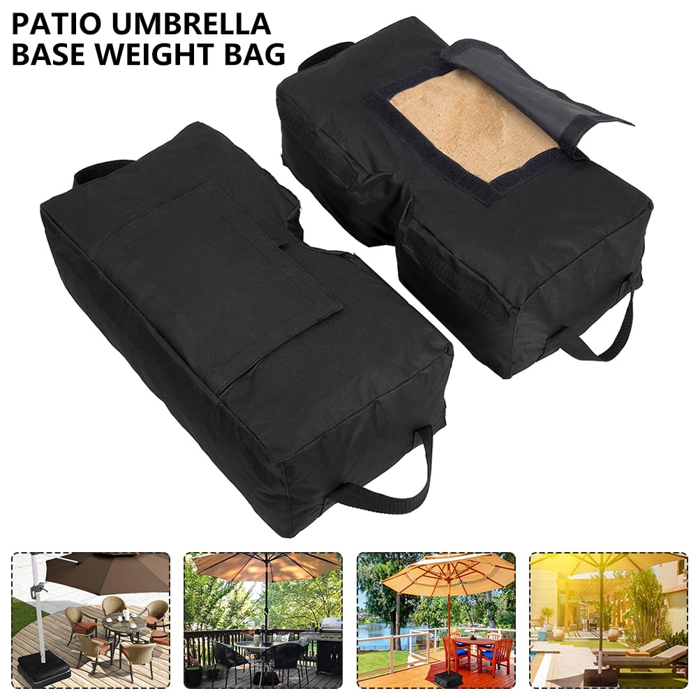 Weight Sand Bag for Umbrella Base Stand Detachable Bag Square Patio Outdoors 