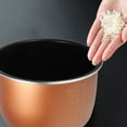thumbnail image 3 of ELAYARD 1 Set Replacement Rice Cooker Inner Pot 4L 304 Stainless Steel for Families, 3 of 7