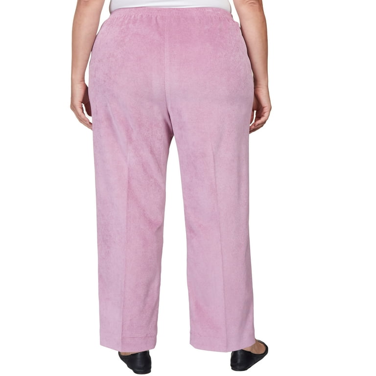 Alfred Dunner Womens Plus Size Sleek Corduroy Average Length Pant Walmart
