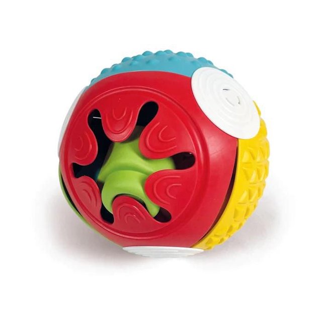 Clementoni - Soft Clemmy - Touch Roll and Play Sensory Ball - Non-Toxic Stacking Blocks - Activity and Early Development - Exploration for Babies and Toddlers - from 6 Months