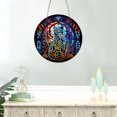 thumbnail image 4 of Doble Cara Pinturas Diamantes Girasol Mandala Calabaza Halloween, 4 of 8