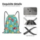 thumbnail image 4 of Fotbe Mushrooms Bolsa Mochila con Cordón Estampada, Bolsa de Gimnasio Deportiva, Bolsa Cinch, Bolsa con Cordón para Hombres y Mujeres-Medium, 4 of 6