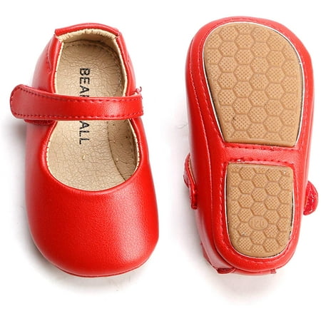 

Soft Sole Baby Shoes - Infant Baby Walking Shoes Moccasins Rubber Sole Crib Shoes