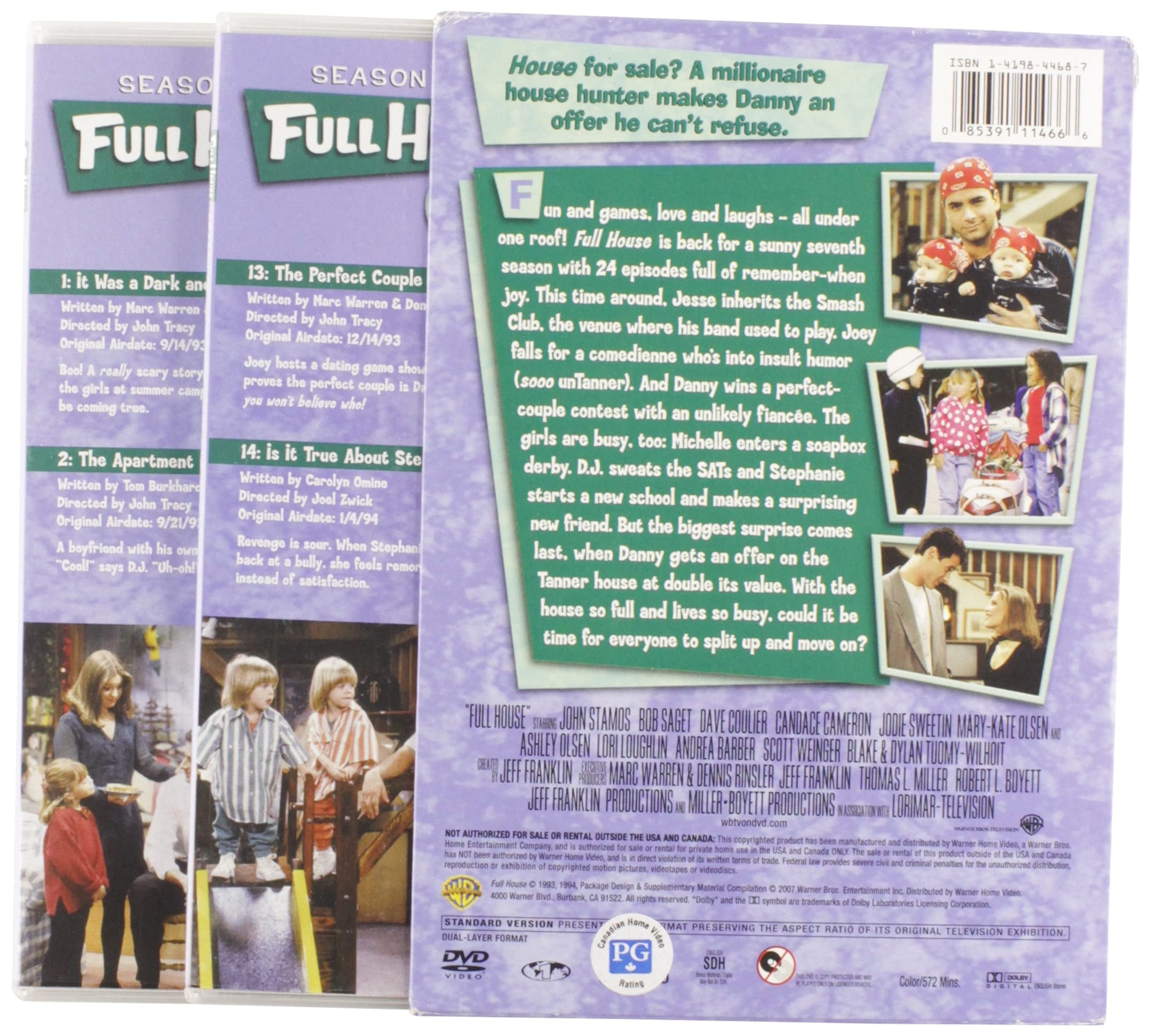 Full House: The Complete Seventh Season (Box Set) [DVD] - Walmart.com