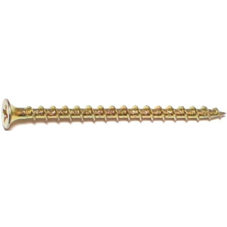 

#8 x 2-1/2 Zinc Plated Steel Coarse Thread Phillips Bugle Head All Purpose Screws MMSBS-058