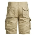 thumbnail image 4 of cllios Cargo Shorts for Men Relaxed Fit Multi Pockets Shorts Work Tactical Shorts Casual Camping Cargo Shorts, 4 of 7