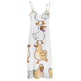 thumbnail image 5 of Fun And Playful Duck Sleeveless Dress for Women Clothing Female Women's Summer Skirt, 5 of 7