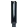 thumbnail image 3 of Pypes EVT508-36B Exhaust Stack - Clamp-On/Weld-On - 5 in OD Inlet - 8 in Round Outlet - 36 in Tall - Single Wall - Rolled Edge - Angled Cut - Stainless - Black Powder Coat - Each, 3 of 3