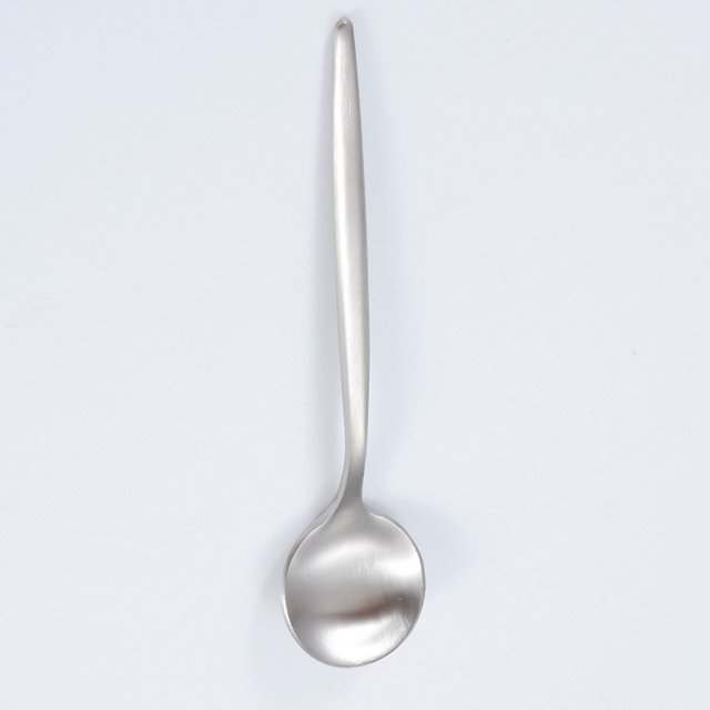 Nvzi cucharas de acero inoxidable para cubiertos, cucharas de mesa para el hogar, la cocina y el restaurante, color plateado A