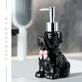 thumbnail image 4 of Lovely Cats Design Ceramic Soap Dispenser Press Pumps Soap Holder For Family Use Bathroom Countertop Organize Decoration, 4 of 9