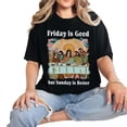 thumbnail image 3 of Friday Is Good But Sunday Is Better Christian T-Shirt – Jesus Last Supper Graphic Faith Tee, Religious Easter Church Shirt Gift for Men & Women, 3 of 6