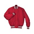 thumbnail image 1 of Chaqueta Heritage Poliéster Adulto Full Snap SCARLET/ BLANCO XL Holloway 229140, 1 of 1