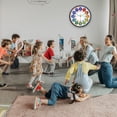 thumbnail image 6 of Colorful Teaching Wall Clock,Kids Learning Time,Black, 6 of 7