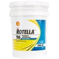 thumbnail image 1 of Shell ROTELLA 550036271 T6 Entièrement Synthétique Robuste 0W-40 Huile Diesel pour Moteur - Seau de 5 Gallons, 1 of 4