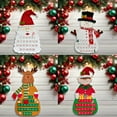 thumbnail image 6 of Wall Hanging Santa Felt Christmas Tree Advent Calendar Felt Christmas Calendar, 6 of 9