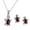 C, variant on QIQUWOHUL Animal Jewelry Ornament Necklace Set Turtle Earrings Series Jewelry Sets