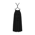 thumbnail image 5 of Warop Women's Backless Halter Neck Maxi Dress Sleeveless Tie Flowy Beach Vacation Dress Summer Trendy Solid Color Clothes, 5 of 9