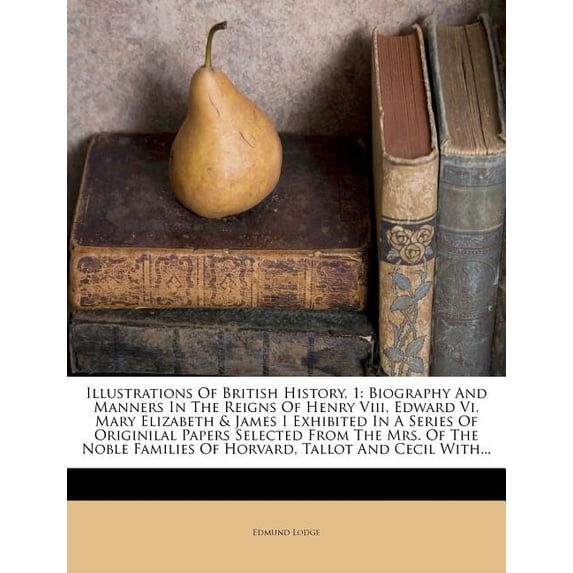 Illustrations of British History, 1 : Biography and Manners in the Reigns of Henry VIII, Edward VI, Mary Elizabeth & James I Exhibited in a Series of O (Paperback)