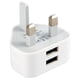 thumbnail image 3 of Adaptador Cargador Pared Corriente USB Enchufe Británico 3 Pines para Tableta (2USB), 3 of 6