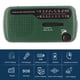 thumbnail image 5 of Radio Solar Con Manivela Ygjytge AM/FM Con Linterna LED para Exteriores Verde, 5 of 9