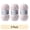 Jellyfish Multi, variant on (3 pack) Skinny Chenille Multi Yarn by Loops & Threads - Yarn for Knitting - Crochet - Weaving - and Arts & Crafts - Toucan Multi - Polyester - 7.7 oz