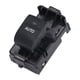 thumbnail image 2 of Elevador de interruptor de ventana, ABS negro y material de metal Reemplazo de botón de reparación de interruptor de ventana de respuesta rápida para Prius Camry Land Cruiser 2009‑2017, 2 of 5