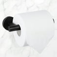 thumbnail image 3 of Unique Bargains Porte-Papier Toilette en Acier Inoxydable Noir Mat, 3 of 8