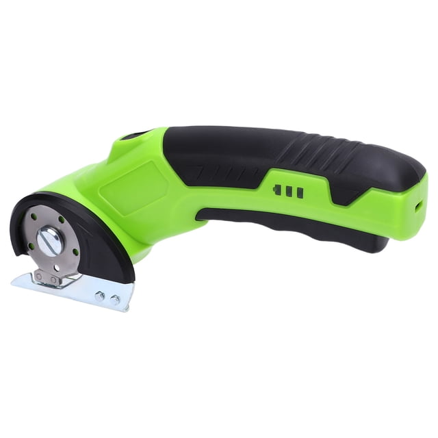 Tijeras Eléctricas, Tijeras Eléctricas de Cuero Eléctricas Con Batería Li Recargable Cortador de Cartón para Alfombra de Cuero de Tela