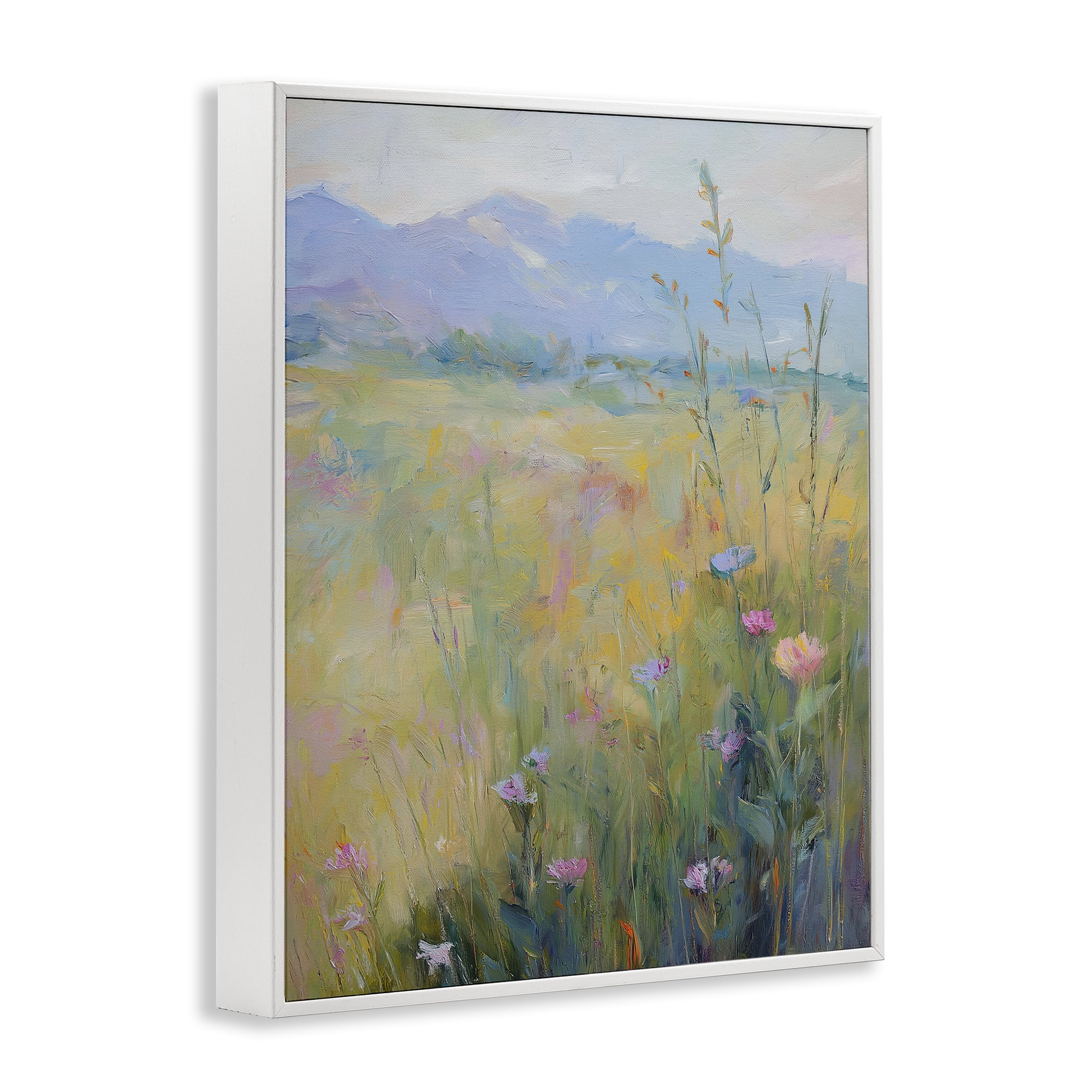 Stupell Industries Peaceful Meadow's Embrace White Framed Giclee Art, design by Svetlana Aleynikova