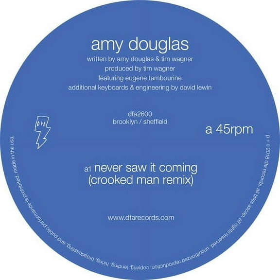 Amy Douglas - Never Saw It Coming - Music & Performance - Vinyl