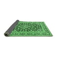 thumbnail image 2 of Ahgly Company Indoor Square Persian Emerald Green Traditional Area Rugs, 7' Square, 2 of 4