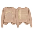 thumbnail image 1 of TINZ Chandail à Capuche Tendance pour Femmes, Imprimé Lettre, Col Rond, Automne & Hiver, Vêtements d'Entraînement Confortables, 1 of 3
