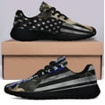 thumbnail image 3 of German Shepherd K 9 We Back the Blue Thin Blue Line Shoes Sneakers Black Size 6, 3 of 7