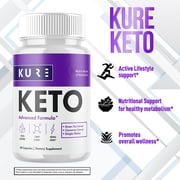 (2 Pack) Kure Keto Pills - Supplement for Weight Loss Appetite Control & Suppressants - 120 Capsules