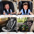 thumbnail image 4 of KUIFORTI Baby Car Seating Sun Shade Cover, Infant Car Seat Protector, Washable Car Seat Cover Baby Travel, Reusable Car Seat Sun Cover for Baby Soft Baby Travel Accessories, Tractor American Flag, 4 of 6