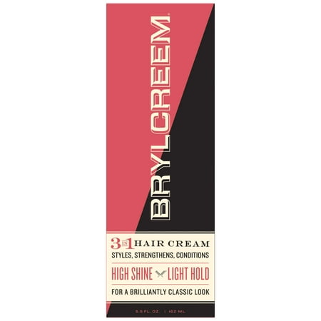 Brylcreem High Shine 3n1 Hair Cream for Men that Styles, Strengthens and Conditions Hair, 5.5 Fluid (Best Styling Products For Fine Hair Men)